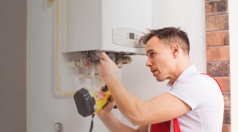 Local water heater installation in Iowa, LA